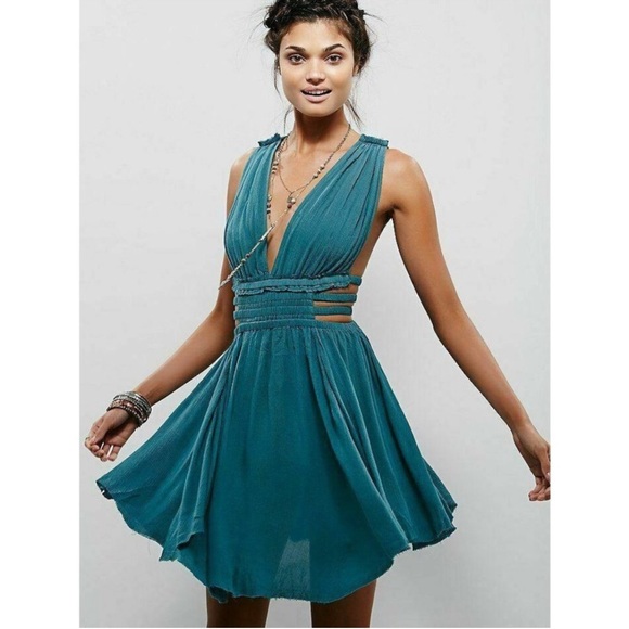 Free People Feel the Flava Tunic Cover up Dress